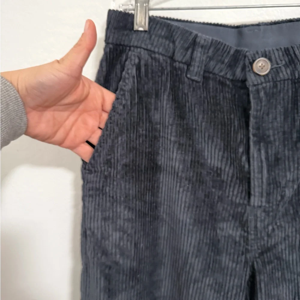 Patagonia Wide Wale Corduroy Pants Women’s Size 6 Pitch Blue Organic Cotton NWT - Picture 7 of 14